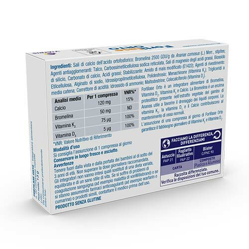 Fortilase Orto Integratore Articolazioni 20 Compresse