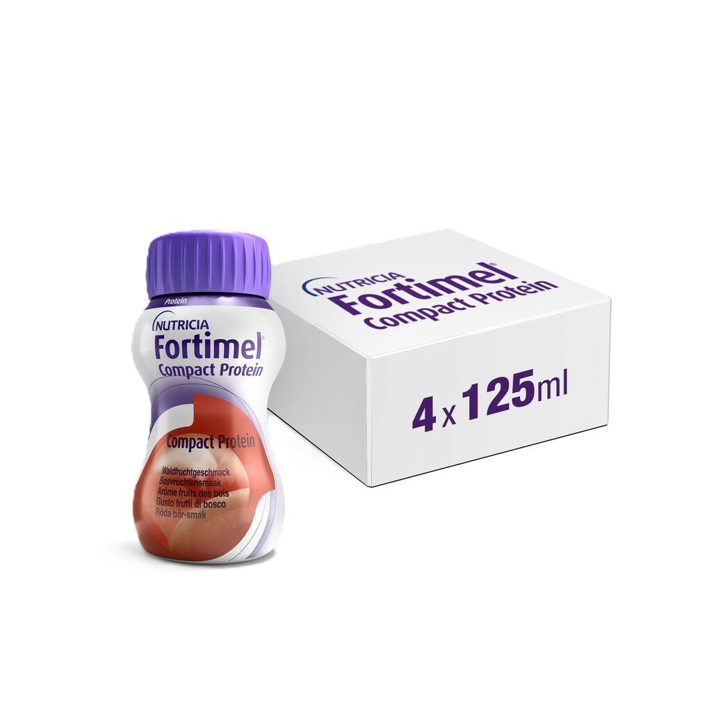 Fortimel compact protein frutti di bosco 4x125 ml