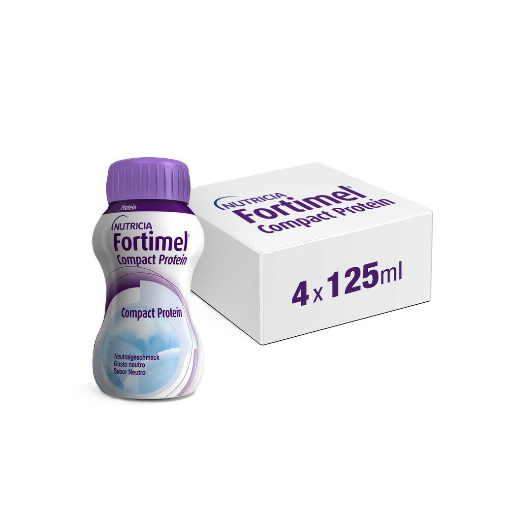 Fortimel compact protein neutro 4 x 125 ml