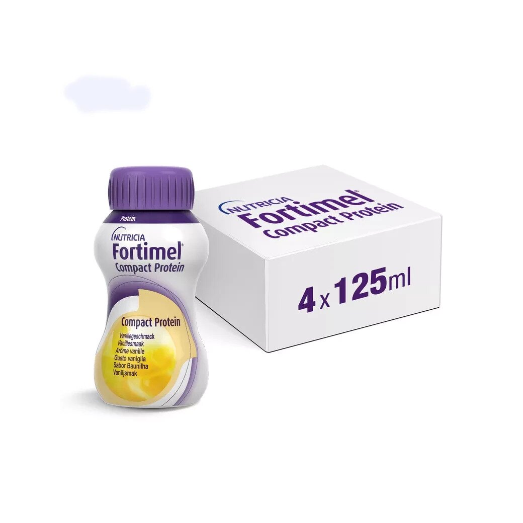 Fortimel compact protein vaniglia 4 x 125 ml