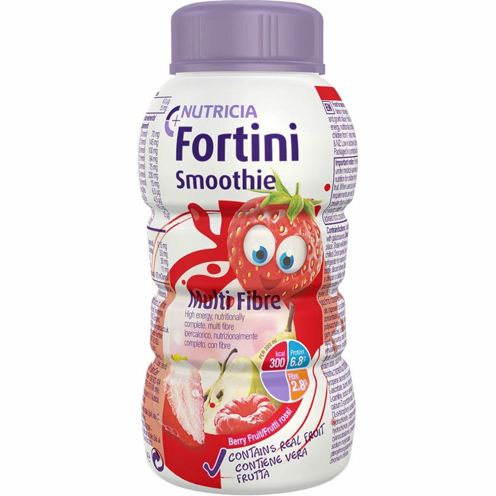 Fortini smoothie multi fibre gusto frutti rossi 200 ml