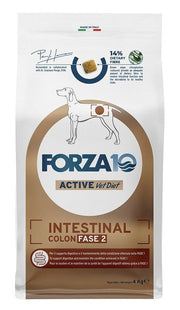 Forza10 active intestinal colon fase 2 cibo secco pesce cani adulti sacco 4kg