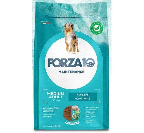 Forza 10 mantenimento cibo secco pesce  per cani adulti sacco 12kg