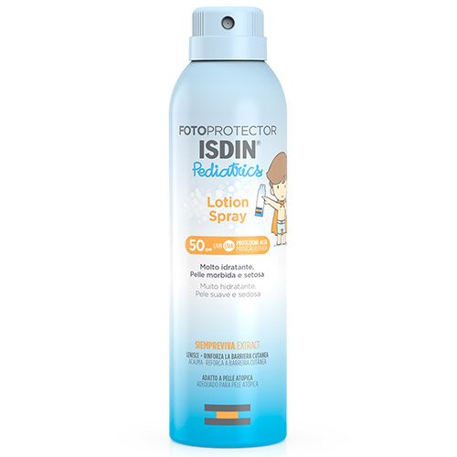 Fotoprotector ISDIN Lozione Spray Pediatrics SPF 50 Protezione Bambini 250 ml