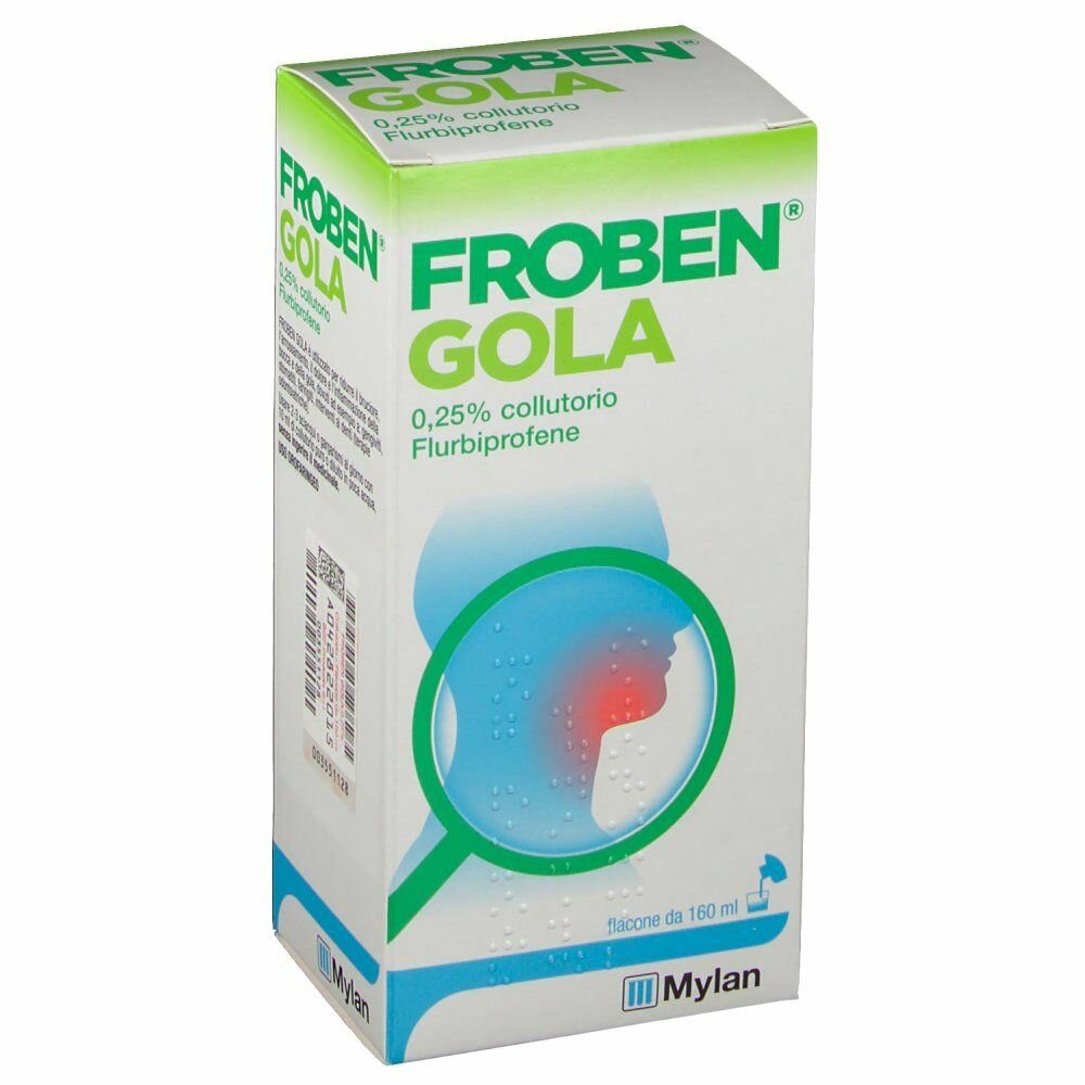 Froben Gola Collutorio Dolore e Infiammazione 0,25%