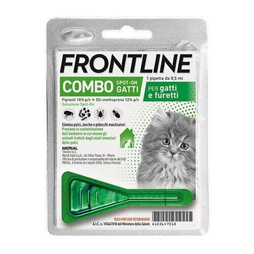 Frontline combo spot-on 1 pipetta 0,5 ml Gatti e Furetti