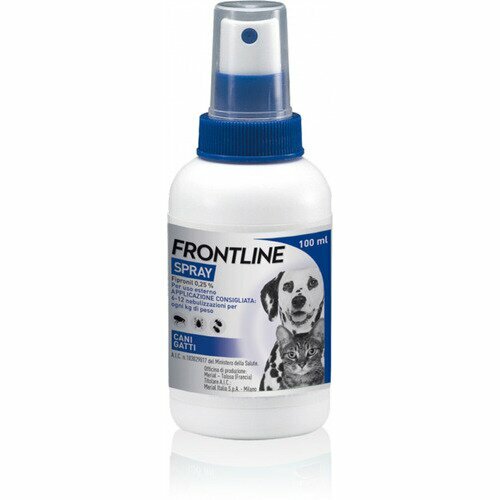 Frontline Spray Antiparassitario Cani e Gatti 100 ml