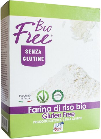 Fsc bio free farina di riso biologica vegan 400 g