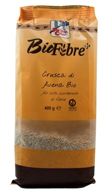 Fsc biofibre+ crusca di avena bio ad alto contenuto di fibra400 g