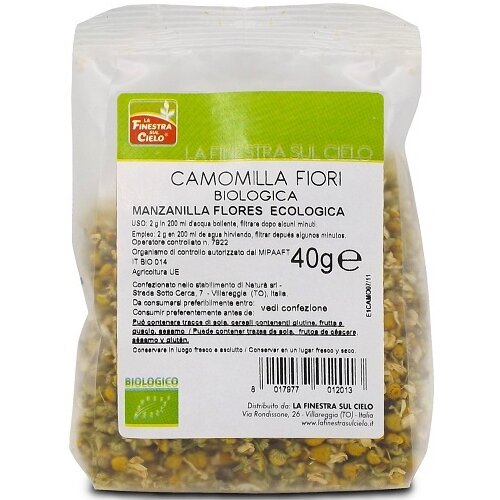 Fsc camomilla fiori interi bio 40 g