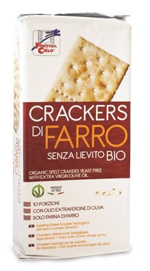 Fsc crackers di farro senza lievito con olio extravergine dioliva bio 280 g