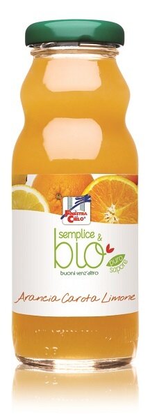 Fsc semplice&bio ace-arancia carota limone bio senza zuccheri aggiunti 200 ml