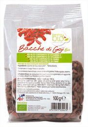 Fsc semplice&bio bacche di goji bio ad alto contenuto di fibra 100 g