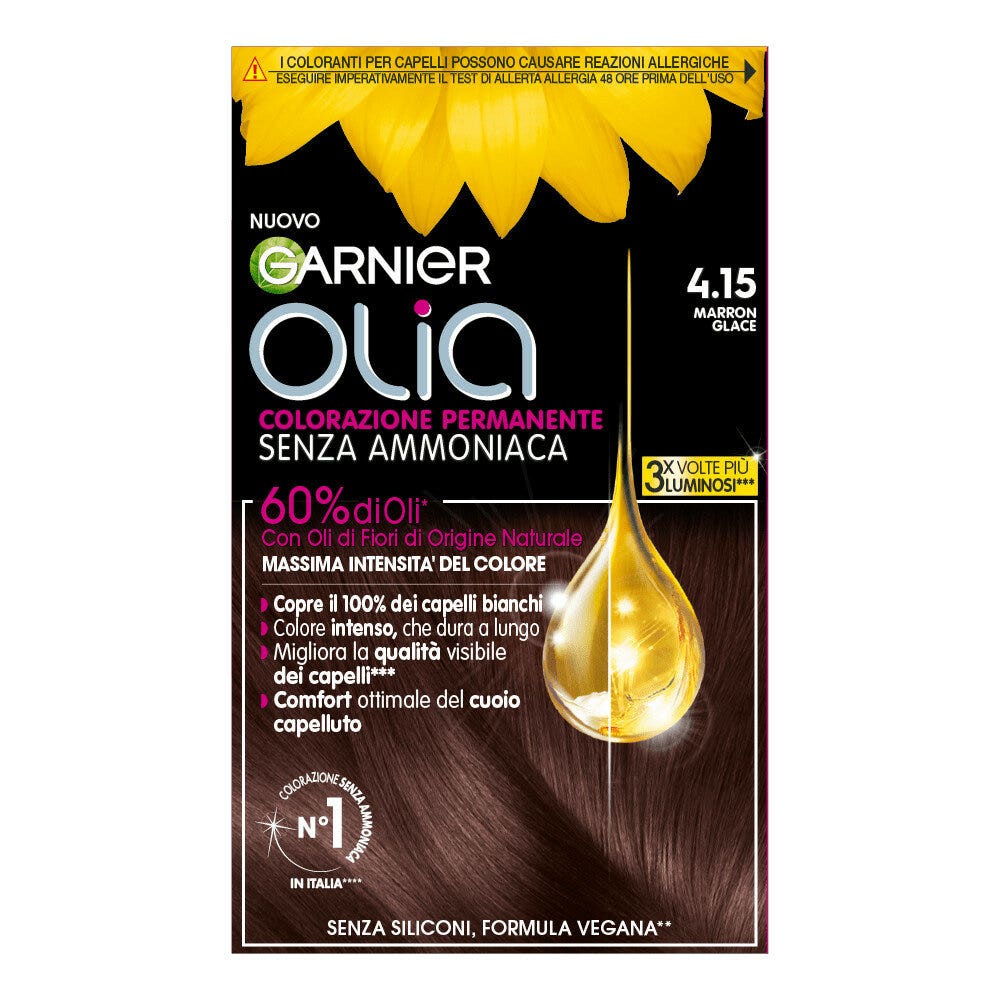 Garnier olia colorazione capelli 4.15 marron glacÃ©