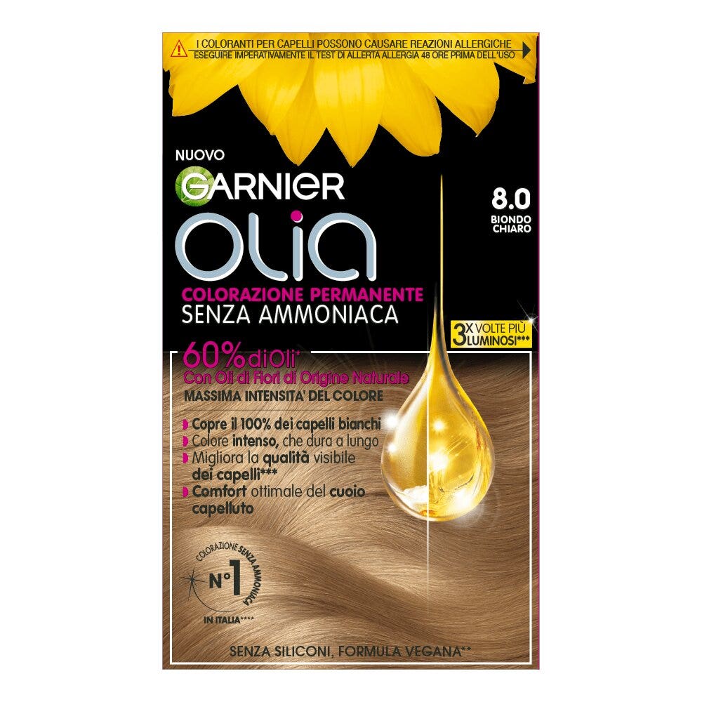 Garnier olia colorazione capelli 9.00 biondo chiarissimo