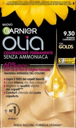 Garnier olia colorazione capelli 9.30 biondo caramello