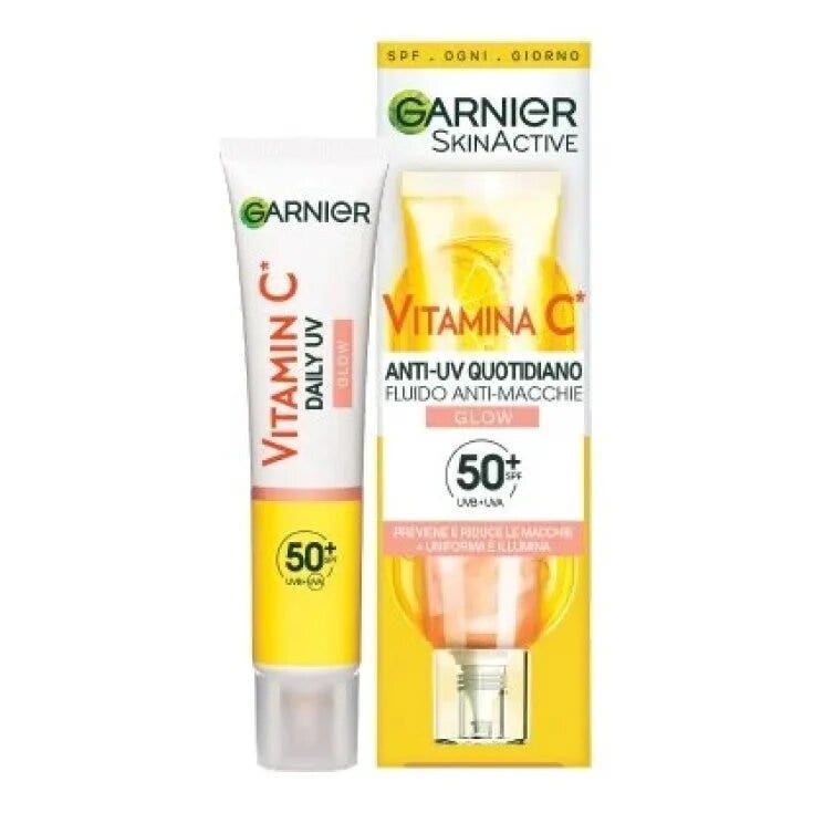 Garnier skinactive fluido anti-macchie vitamina c 40ml spf50+