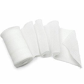Garza cuticell classic in cotone con paraffina non deformabile alla trazione 10x10cm 5 pezzi confezionati singolarmente
