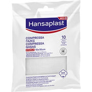 Garza hansaplast 10x10cm 10 pezzi