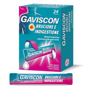 Gaviscon Bruciore e Indigestione 24 Bustine Aroma Menta