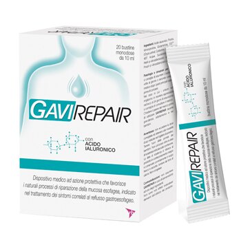 Gaviscon gavirepair reflusso 20 bustine 10 ml