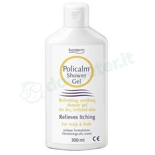 Gel antiprurito e lenitivo policalm shower 300 ml ce
