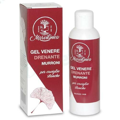 Gel venere drenante murroni per caviglie 150 ml