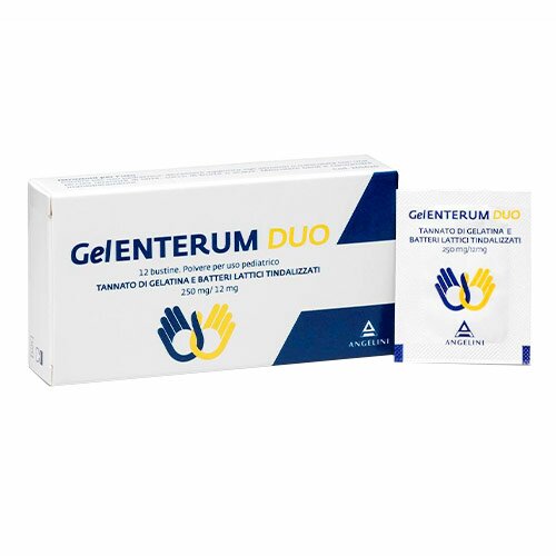 GelEnterum Duo Integratore Intestinale Pediatrico In Polvere 12 Bustine