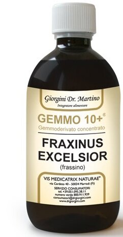 Gemmo 10+ frassino 500 ml liquido analcolico