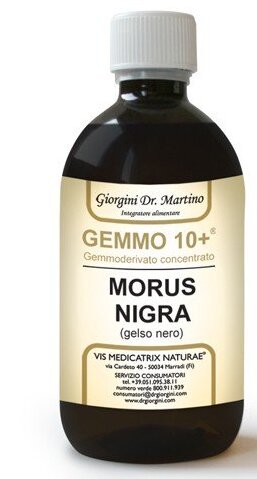 Gemmo 10+ gelso nero 500 ml liquido analcolico