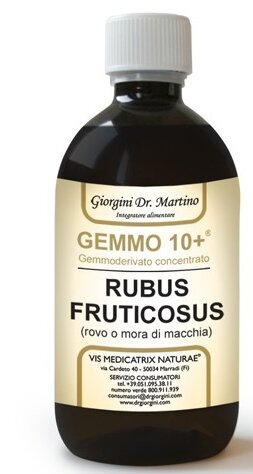 Gemmo 10+ rovo mora di macchia 500 ml liquido analcolico