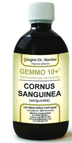 Gemmo 10+ sanguinella 500 ml liquido analcolico