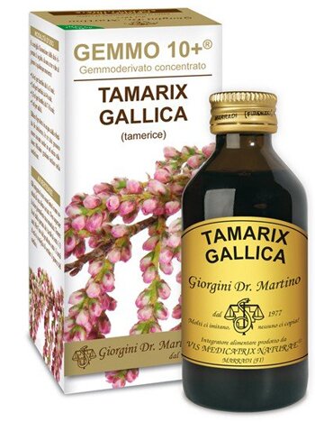 Gemmo 10+ tamerice 100 ml liquido analcolico