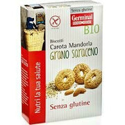 Germinal bio nutriente la tua salute biscotti al grano saraceno carota e mandorle 250 g
