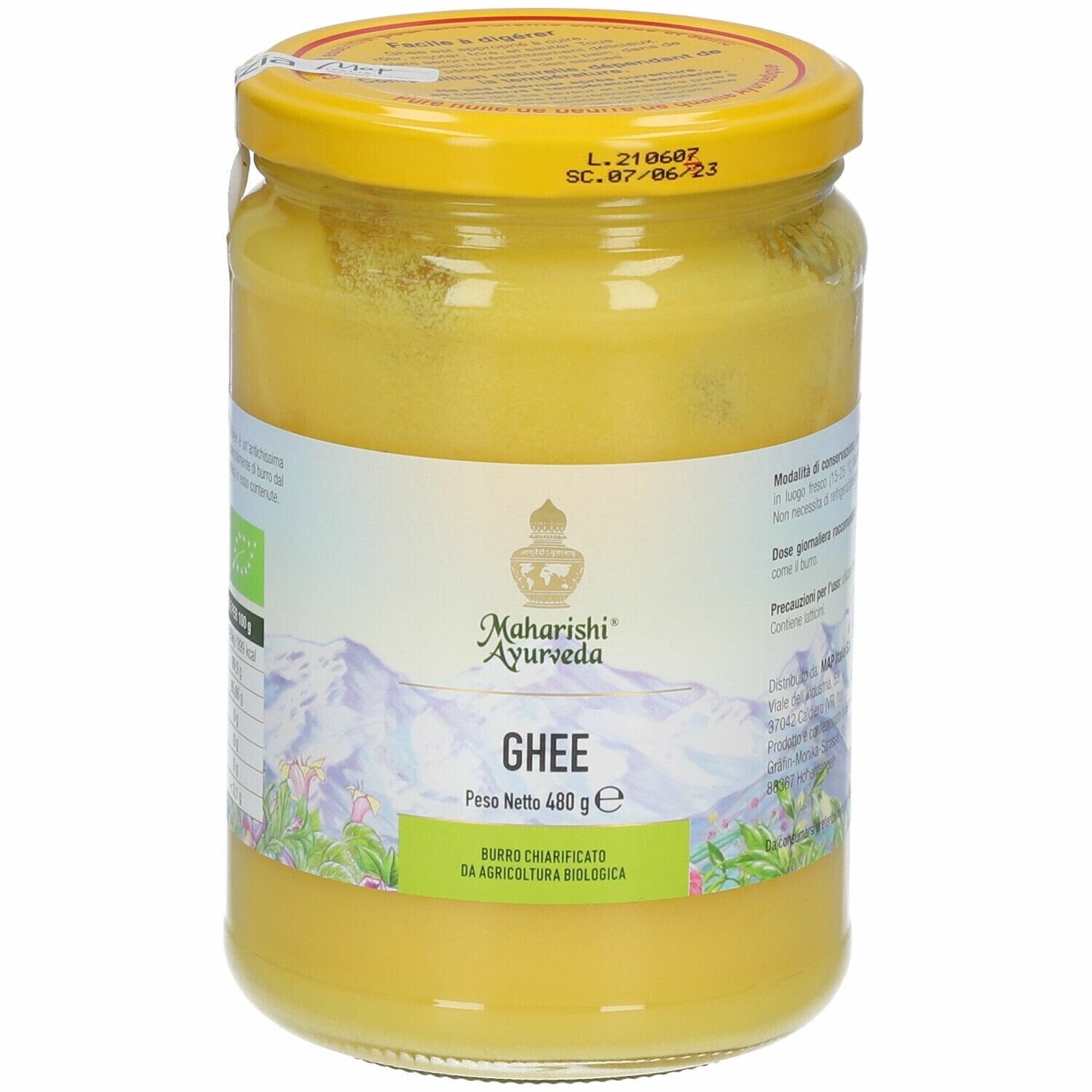 Ghee bio burro chiarificato 480 g