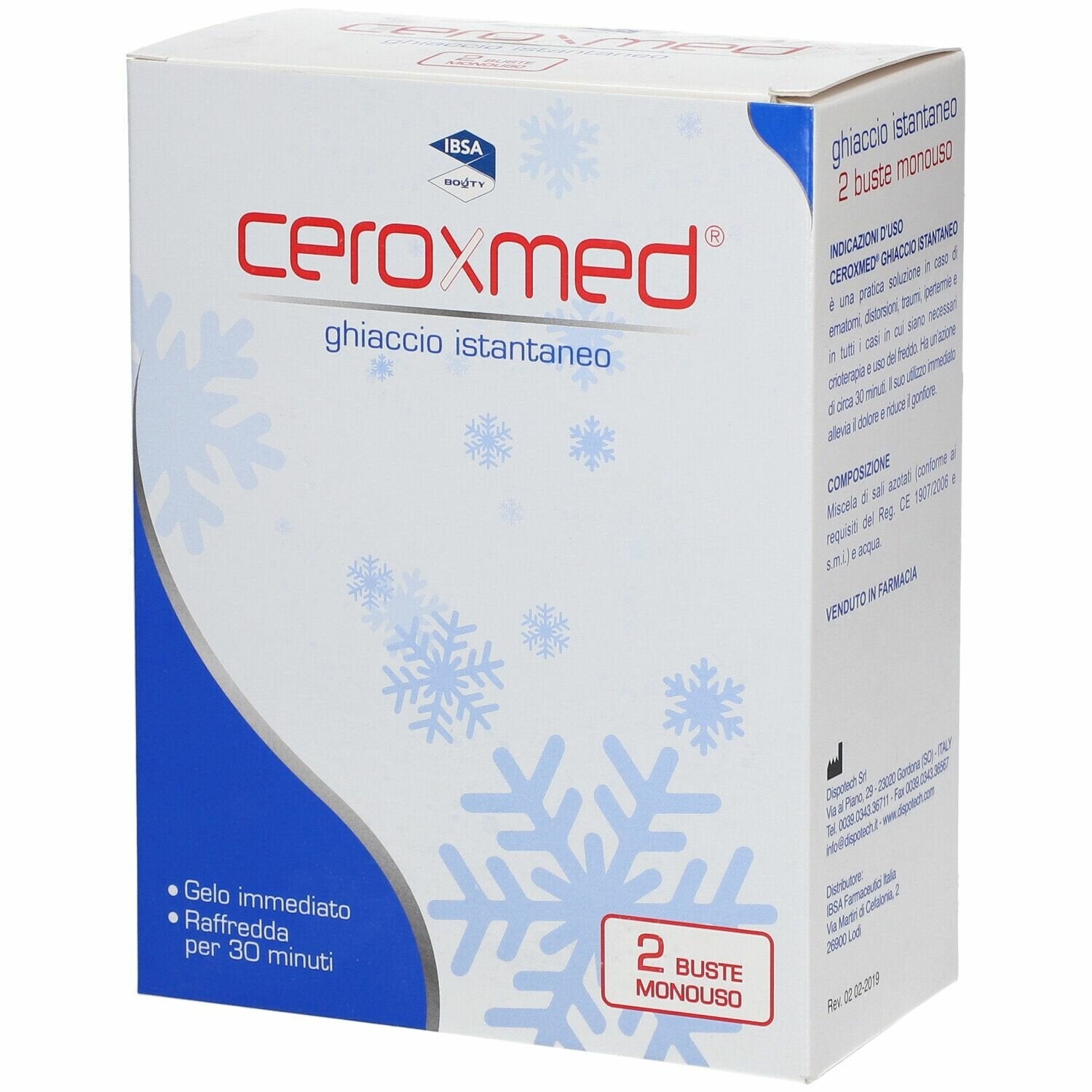 Ghiaccio istantaneo ceroxmed 2 buste