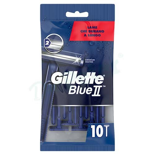 Gillette blue II stand 10 pezzi