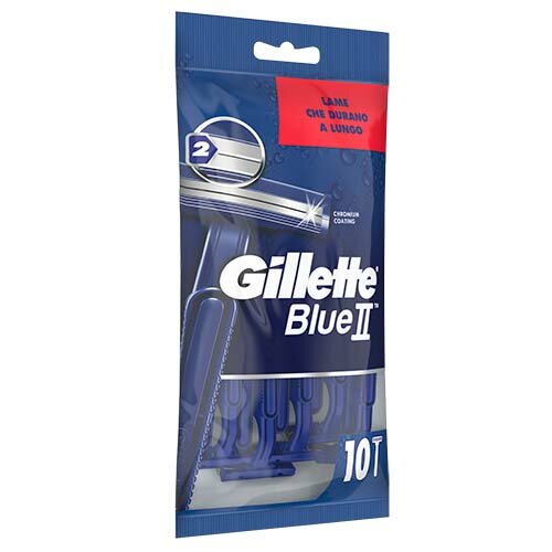 Gillette blue II stand 10 pezzi