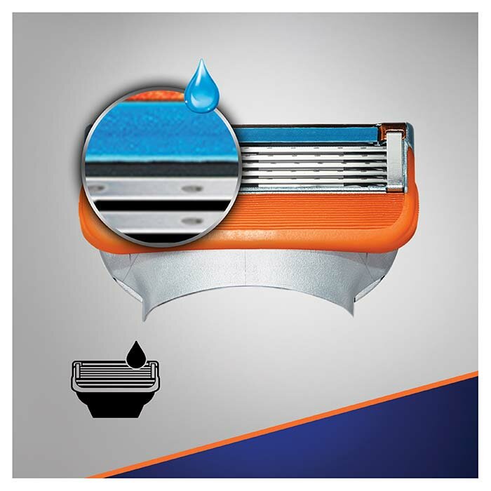 Gillette fusion 5 ricar man4 pezzi