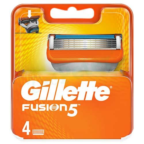 Gillette fusion 5 ricar man4 pezzi