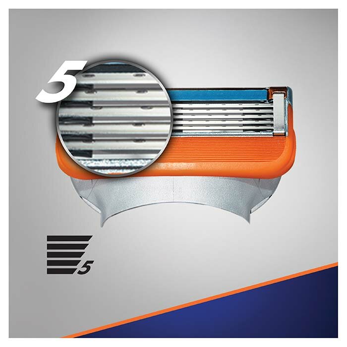 Gillette fusion 5 ricar man4 pezzi