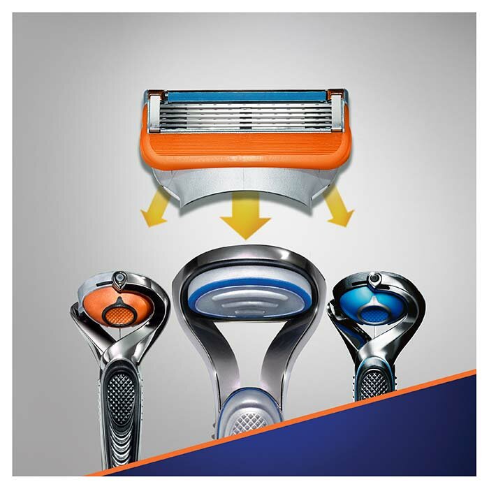 Gillette fusion 5 ricar man4 pezzi