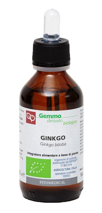Ginkgo biloba macerato glicerinato bio 100 ml