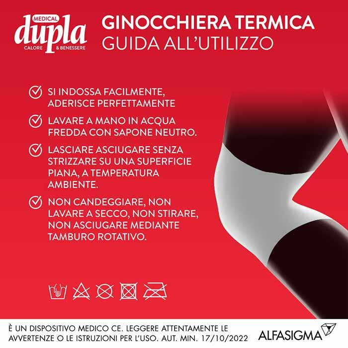 Ginocchiera termica dupla camel m