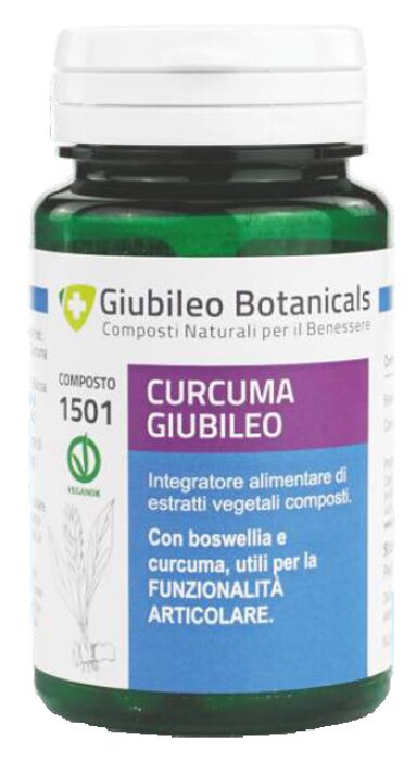 Giubileo botanicals curcuma 50 capsule