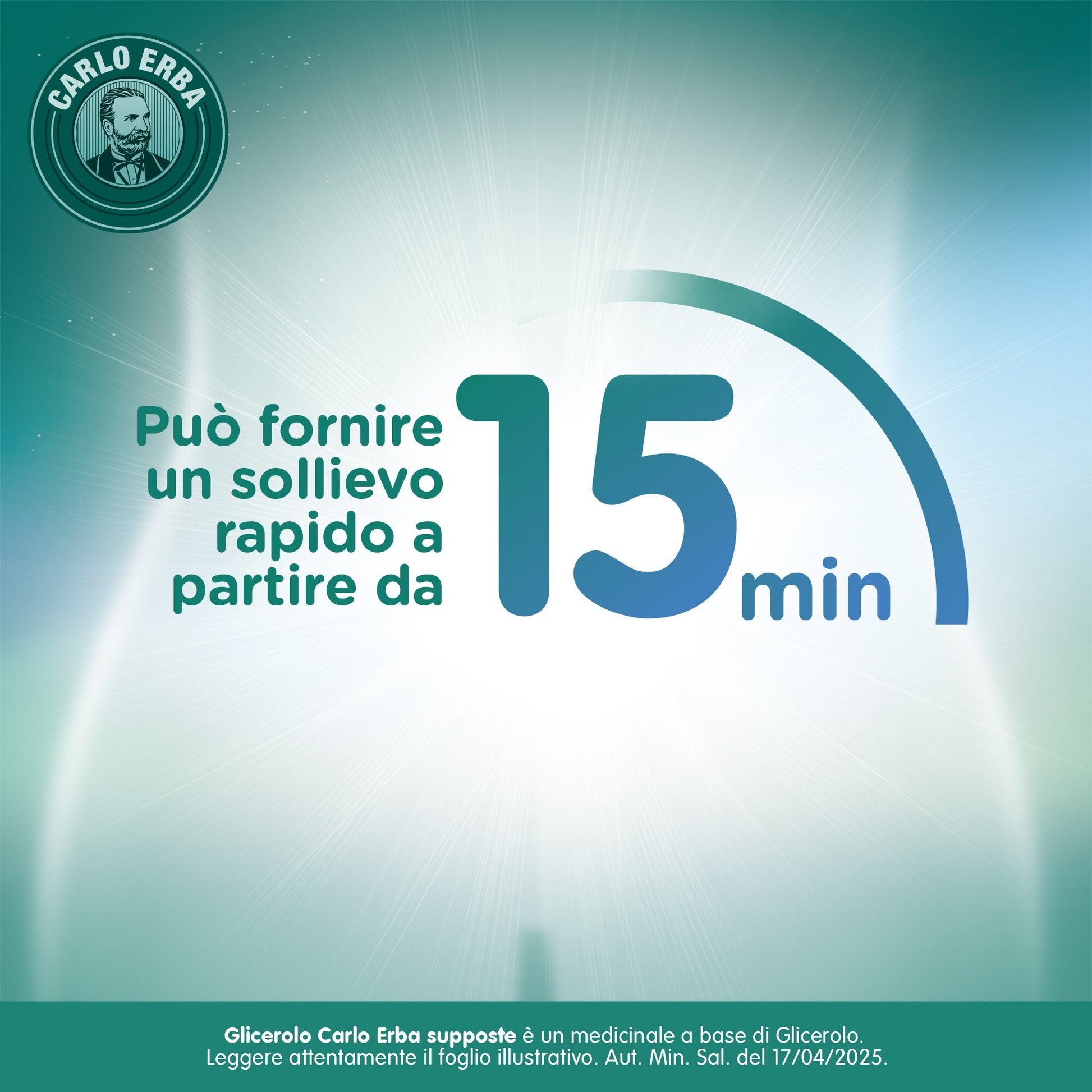 Glicerolo Carlo Erba 18 supposte adulti 2250 mg