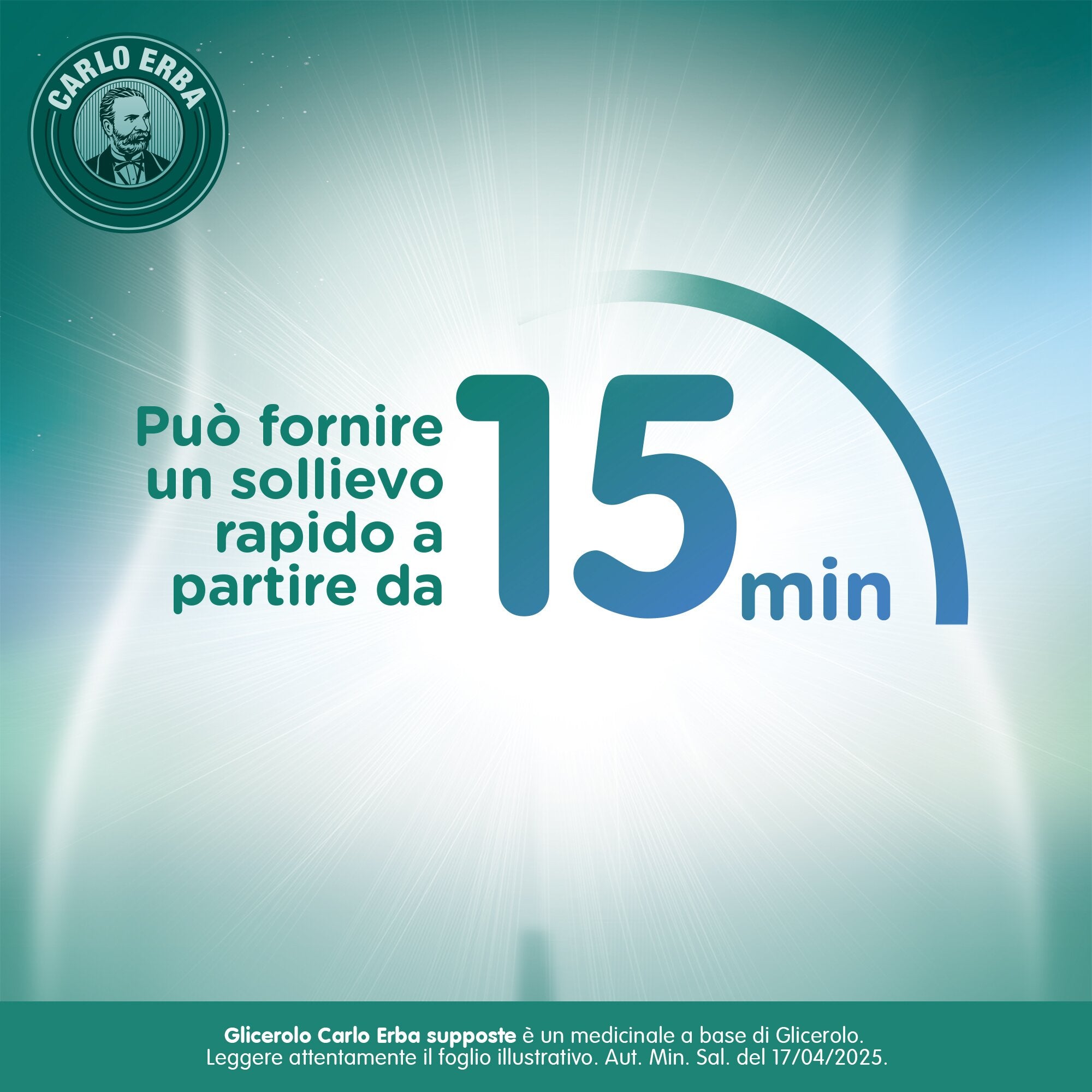 Glicerolo Carlo Erba 18 supposte adulti 2250 mg