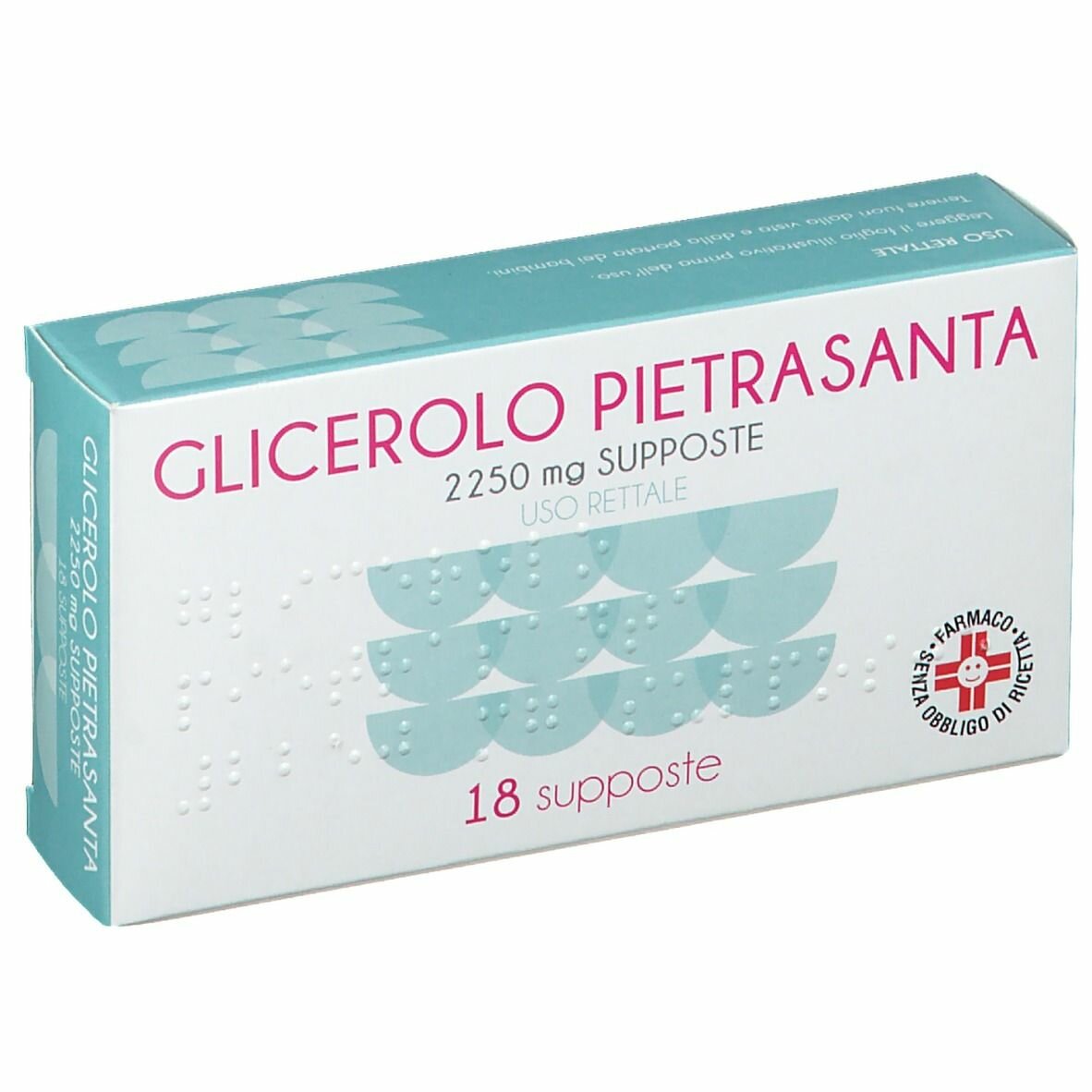Glicerolo pietrasanta adulti 2250 mg 18 supposte 