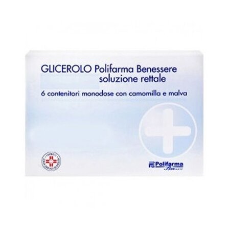 Glicerolo (polifarma benessere) prima infanzia 6 contenitorimonodose 2,25 g soluzione rett