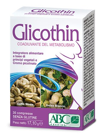 Glicothin 30 compresse blister 17,10 g
